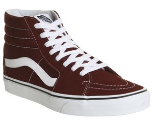 maroon vans high tops