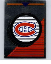 1993-94 Panini Stickers Hockey  #12 Canadiens Logo  V83172