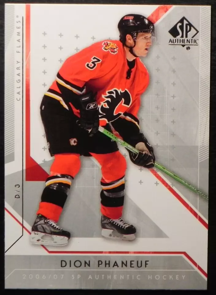 2006-07 06/07 SP Authentic #88 Dion Phaneuf Calgary Flames - Image 1 of 2