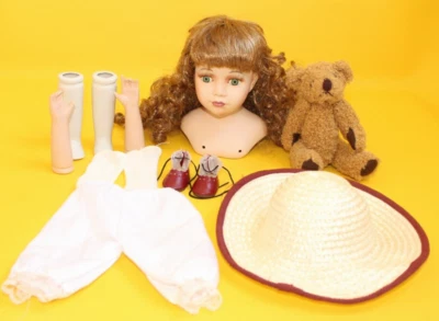 Piezas y accesorios vintage de muñeca de porcelana Victoria Rosewoods Sara LE #189/2000 Foto 1 de 4