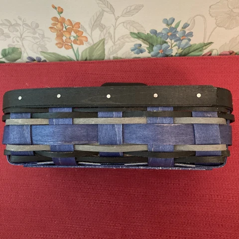 Longaberger RARE WOVEN 2016 EVERYDAY HERO POLICE BASKET/PROTECTOR BRAND NEW/ TAG Cover