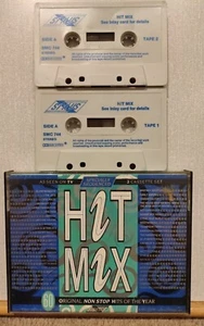 Hit Mix 60 Non Stop Hits of the year 1987 Various DOUBLE CASSETTE MIX TAPE - Picture 1 of 4