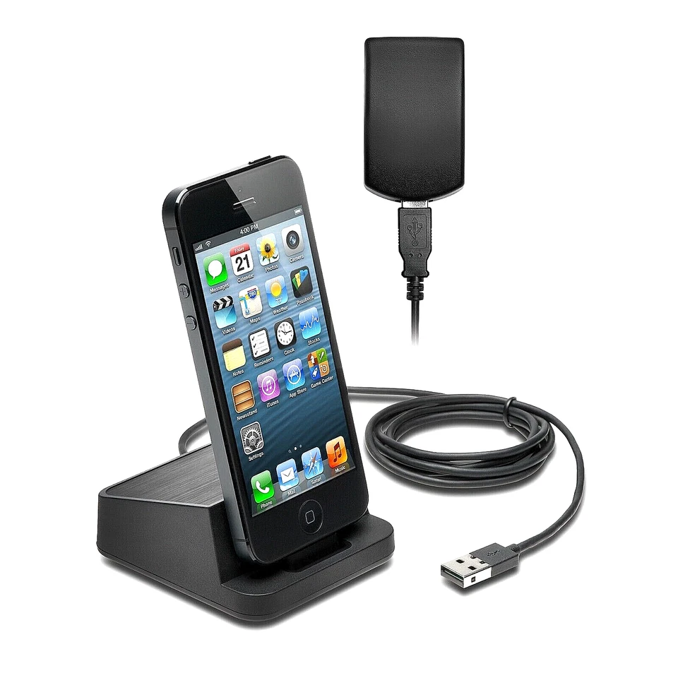 Base de carga y sincronización Kensington para iPhone 8/ 7/ 6/ 5/ SE/ X/ 8+/ 7+ USB Foto 1 de 3