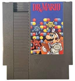 Dr. Mario for Nintendo NES (1990) Authentic Cartridge Only *Tested*