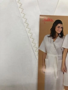 Damen Morgenmantel Baumwollstreifen Manuela Lingery Art 2567 Größe 58 und 60 - Bild 1 von 5