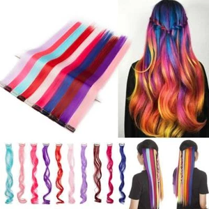 100% Naturale Mega Spessa Evidenziatrice Clip nelle Extension Capelli Reali Come Umani 10pz US - Foto 1 di 34