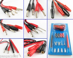 1 Set Multi Digital Universal Test Lead Probe Cable Set 16pcs For Multimeter - Picture 1 of 10