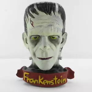 Illusive Concepts Inc Frankenstein Busto da Appendere a Parete 10"x 8" Vintage 1995 - Foto 1 di 13