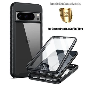 For Google Pixel 8A / 7A / 6A Case Full Body Military-Grade Shockproof Cover - Picture 1 of 49