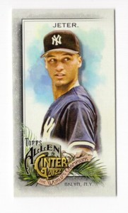 Derek Jeter 2022 Topps Allen & Ginter Mini #146 New York Yankees