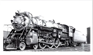 Southern 1406 Steam Locomotive in Yard 3.5x5.5in - Picture 1 of 2