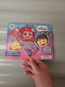 Disneystore The Little Mermaid Disney Emoji Sticker Patches Ariel Ursula Eric - Picture 1 of 8