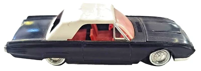 Vintage 1961 Ford Thunderbird 1/43 scale Black diecast by Solido - Image 1 of 4