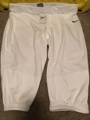 Nike Women’s XXL Vapor Select 3/4 Length Softball Pants AV6642-100 White 2XL NWT - Image 1 of 3