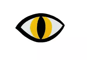 Patch embroidered iron on cloth badges kawaii biker vintage eye of providence - Bild 1 von 1