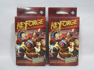 KEYFORGE CALL OF THE ARCHONS 2 NEW FACTORY SEALED DECKS - Bild 1 von 2