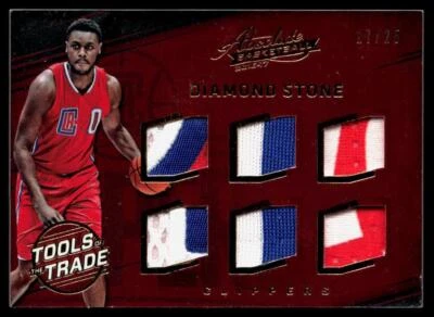 Diamond Stone 2016-17 Absolute Tools of the Trade Rookie Relic Patch #23 #/25 - Image 1 of 2