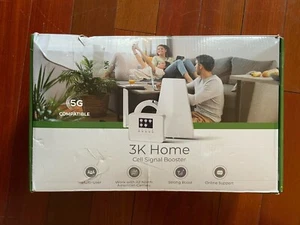 Amplificateur de signal cellulaire pour la maison, 3000 pieds carrés, boosts 5G/4G LTE - Photo 1 sur 2