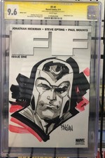 FF (2011) #1 - CGC 9.6 - Signed & Sketch by Dan Panosian! Fantastic Four!