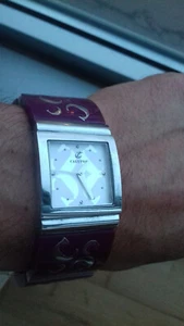 Calypso-FESTINA M2035 PURPLE VINTAGE COLLECTION WATCH NOS MONTRE RELOJ FOND - Imagen 1 de 12