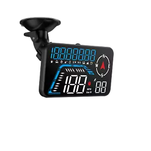 Ancel G12 GPS HUD Head Up Display Velocímetro Digital KMH MPH Alarma de Sobrevelocidad - Imagen 1 de 20
