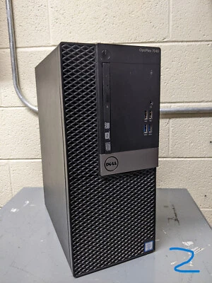 Dell Optiplex 7040 MT i5-6500 8GB RAM 256GB SSD/500GB HDD Nvidia GT 730 Win 10 - Image 1 of 4