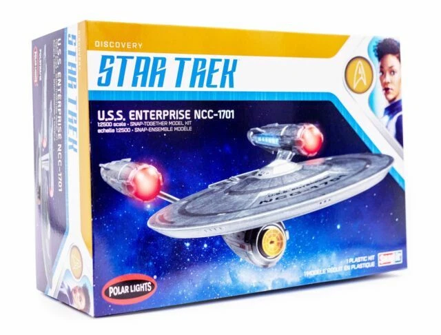 Polar Lights Star Trek Discovery USS Enterprise Snap Model Kit