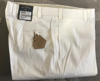 NWT!-Bills khakis M2-WCG Size 33 STANDARD FIT GABERDINE COTTON WHITE $165 - Image 1 of 3