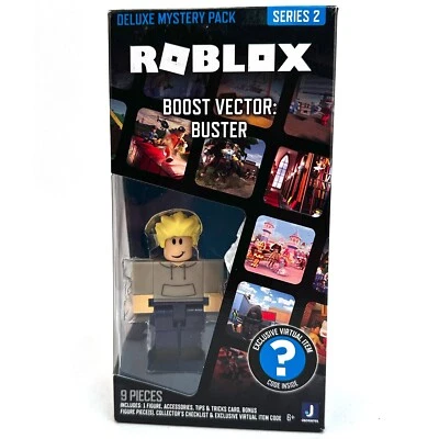 Фигурка Roblox Deluxe Mystery Pack серия 2 Boost Vector: Buster игрушки с кодом товара - Изображение 1 из 4