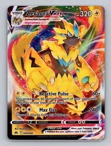 Zeraora Vmax 054/159 Ultra Rare Crown Zenith Pokemon Card SWSH Sword & Shield - Picture 1 of 2