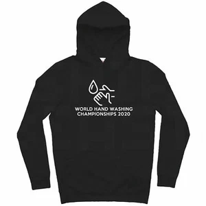 Sudadera con capucha pulóver de manga larga para adultos campeonatos mundiales de lavado de manos 2020 - Imagen 1 de 34