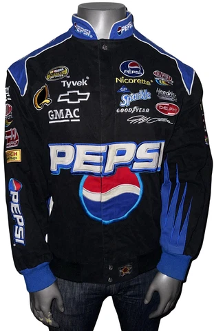 Vintage JH Design Jeff Gordon NASCAR Dupont Pepsi Men’s Large Team Racing Jacket Cover