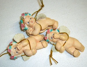 De colección Dreamsicle Arte Fundido Ángeles/Querubines Adornos Kristen Haynes Granny Kitschy - Imagen 1 de 4