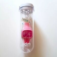 o.d.m. DD100 Spin Analog Pink Jelly Strap Unisex Watch Mint Condition, NWOT