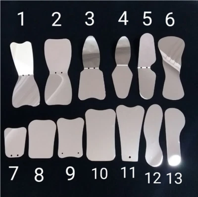 1pc Dental Intra-Oral Orthodontic Photography Mirror Reflector Stainless Steel - Image 1 of 4