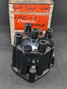 NOS 1961 1962 1963 PONTIAC TEMPEST LEMANS 4 CYL DISTRIBUTOR CAP D314 1950680 - Picture 1 of 7