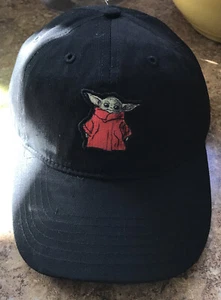 Star Wars The Mandalorian - The Child Baseball Cap Hat - Black - Picture 1 of 2