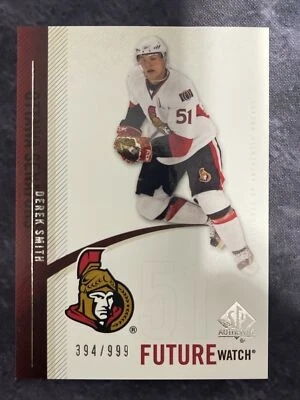 2010-11 SP Authentic Future Watch 238 Derek Smith Ottawa Senators  - Image 1 of 2