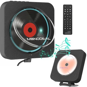 CD Player Tragbarer Boombox FM Radio USB AUX Bluetooth Stereo mit Fernbedienung - Bild 1 von 19