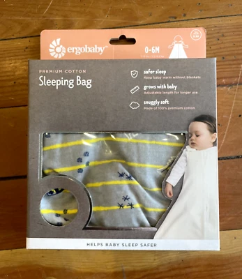 Saco de Dormir Ergobaby Caja Abierta, TOG 0.3, Sm/0-6M - Brave Knight Foto 1 de 2