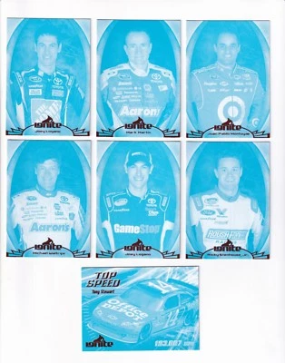 2012 Ignite PARALLEL CYAN PROOFS #28 Juan Pablo Montoya BV$9! ONE CARD ONLY! - Image 1 of 4