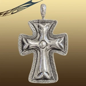 Sterling Silver Cross Pendant - Picture 1 of 1