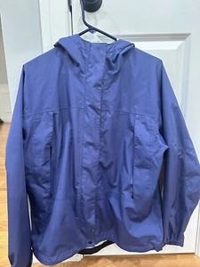L.L. Bean Damen lila wasserdichte Regenjacke perfekte Größe Misses Medium - Bild 1 von 13
