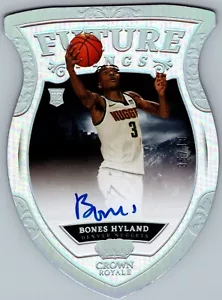21-22 CROWN ROYALE FUTURE KINGS AUTO - BONE HYLAND /49 #FK-NHY PEPITAS DENVER - Imagen 1 de 2