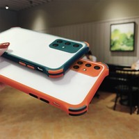 For Samsung Note 20 S21 A21S A71 S20 Shockproof Matte Clear Hard Thin Case Cover