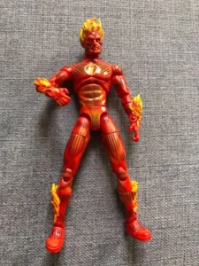marvel legends human torch figure with stand diorama - Picture 1 of 2