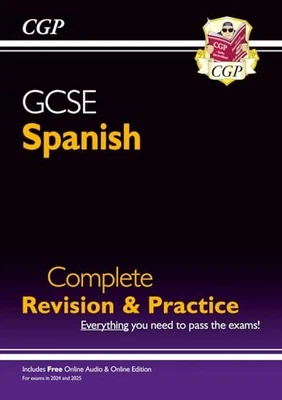 GCSE Spanish Complete Revision & Practice (with CD & Online Edit... by CGP Books - Image 1 of 2