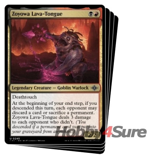 Zoyowa Lava-tongue X4 M/NM Magic: The Gathering MTG The Lost Caverns Of Ixalan - Image 1 of 1