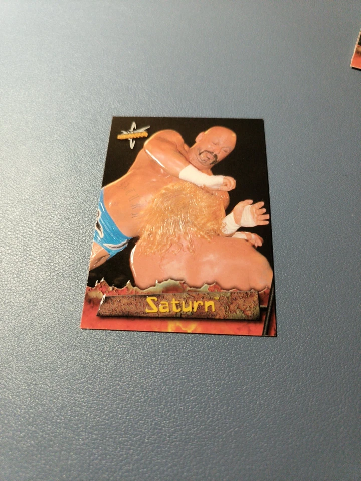 1999 Topps WCW Embossed Perry Saturn  - Image 1 of 1