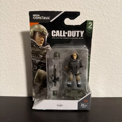 Mega Construx Bloks Call of Duty Yuri Figure Series 2 FMG02 NIB - Image 1 of 2